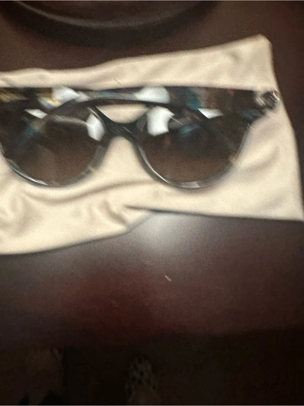 Tory Burch polarized tortoise sunglasses
